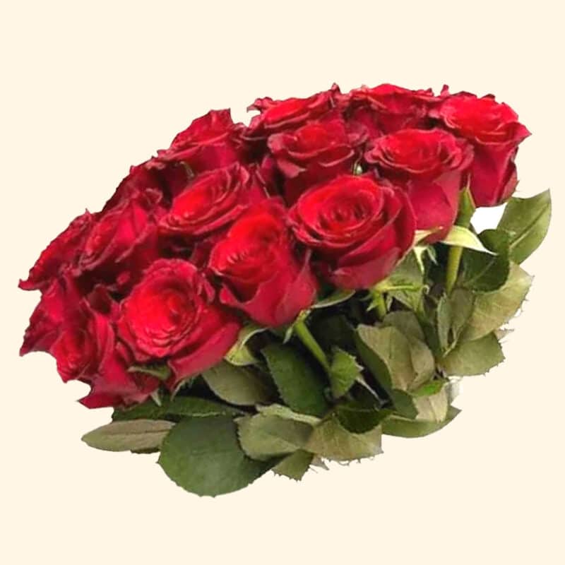 Bouquet di 20 Rose rosse