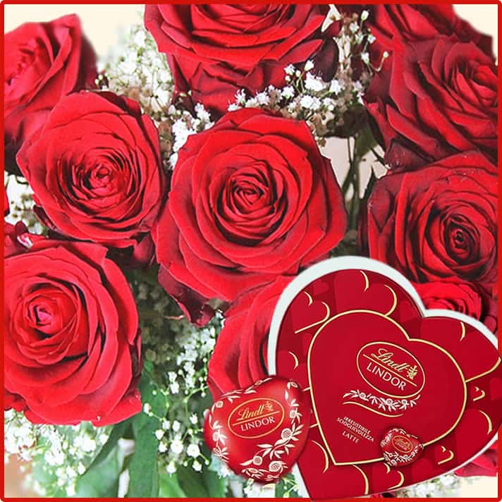 14 Febbraio- San Valentino - Consegna a Roma Rose Rosse a domicilio